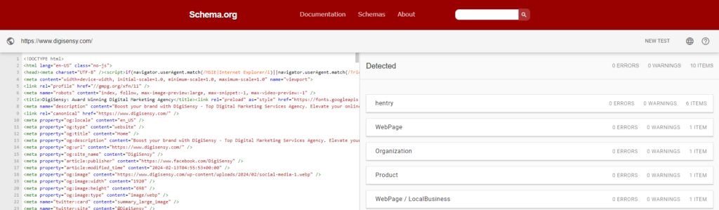 Structured Data Markup